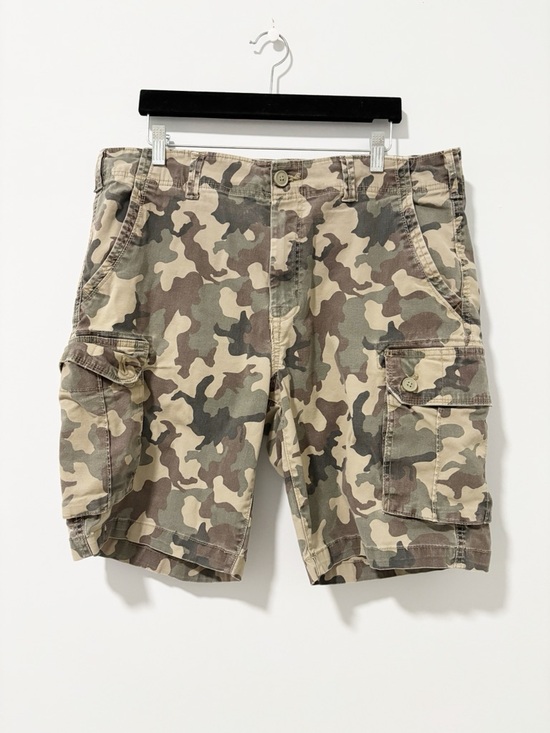 Sonoma Other - Sonoma The Everyday Camo Cargo Shorts Mens Size 38 Green Gorpcore Outdoor Casual